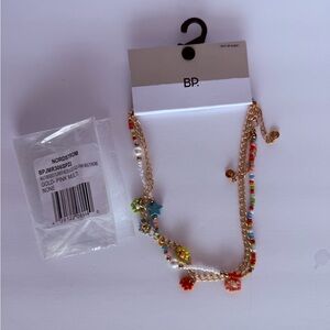 BP Colorful Beaded Star Necklace